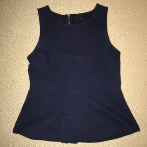 J. Crew Peplum Tank